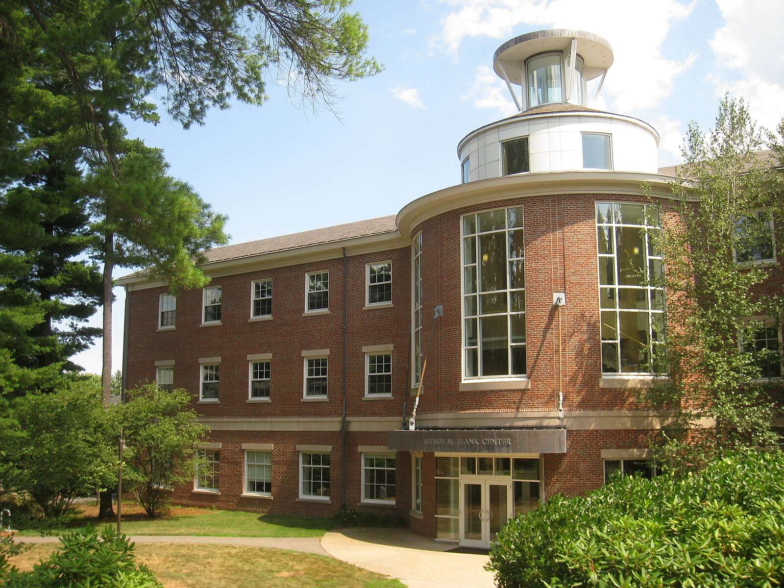 The Arthur M. Blank Center is featured at Babson College.