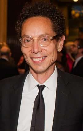 This is a portrait of Malcolm Gladwell.