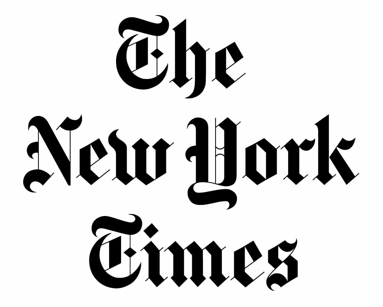 This is the New York Times logo.