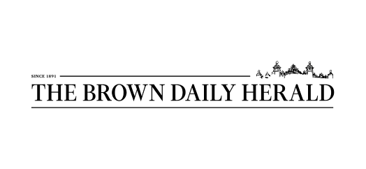 This is the black logo of The Brown Daily Herald.