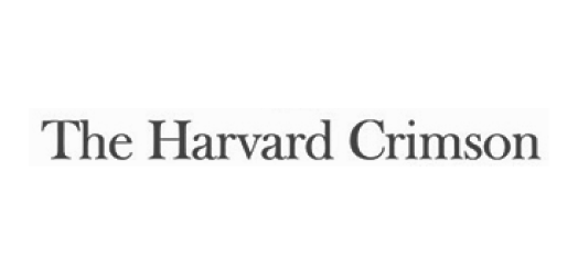 This is the gray logo of The Harvard Crimson.